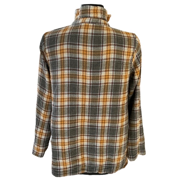 CP Shades Romy in Double Cotton -Plaid Pop Over A Line Size Small - Picture 4 of 9